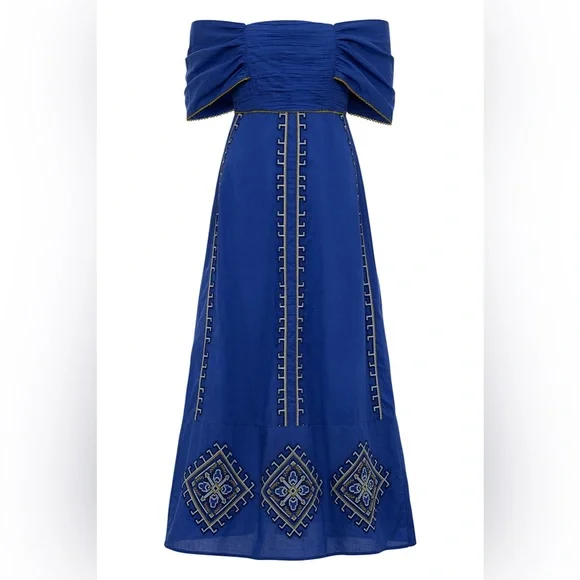 chinese dress ladies Anna Cate - Meredith Midi S/S Dress